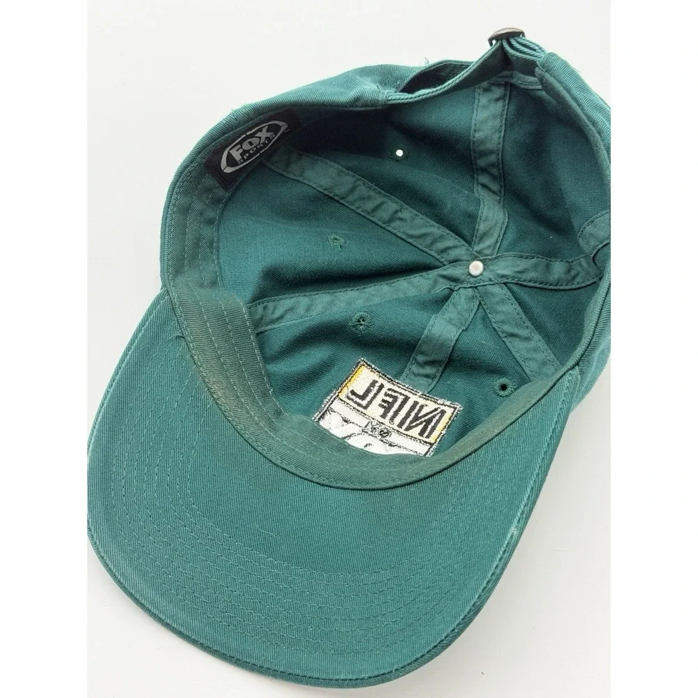 Vintage NFL on Fox Sports Green Dad Hat Strapback Cap